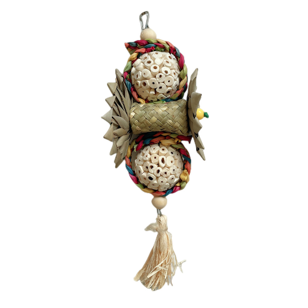 Parrot Toys Bird Chewing Foraging Toys Bird Cage Accessories For Cockatiel Budgies