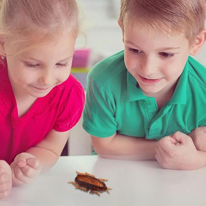 Moving Cockroach Toy Realistic Vibration Electric Crawl Toy Toy Battery Powered Spider With Realistic Vibration Crawl Movement