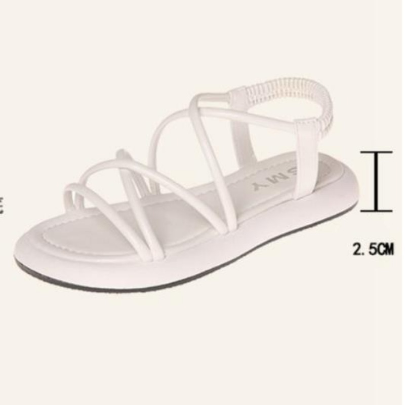 Women Thick 2024 New Summer New Soft Sole Elevated Casual Roman Sandals Small Womens Shoes Sandalias Mujer Sandal 9d69 s