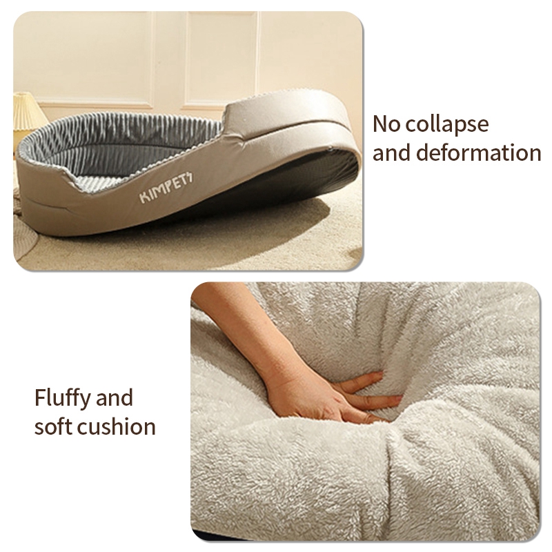 Dog Sofa Bed Mat Thicken Sleeping Basket for Small Medium Large Dogs Sofa Cushion Washable Sleep Kennel Car Seat Pet Supplies