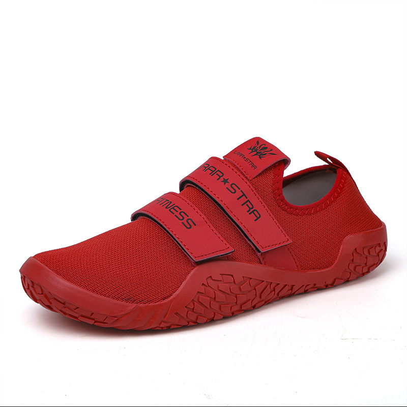 Unisex Powerlifting Deadlift Yoga Gym Beach Sports Shoes Sumo Sole Portable Sneakers Soft Bottom Training Footwear Non-Slip