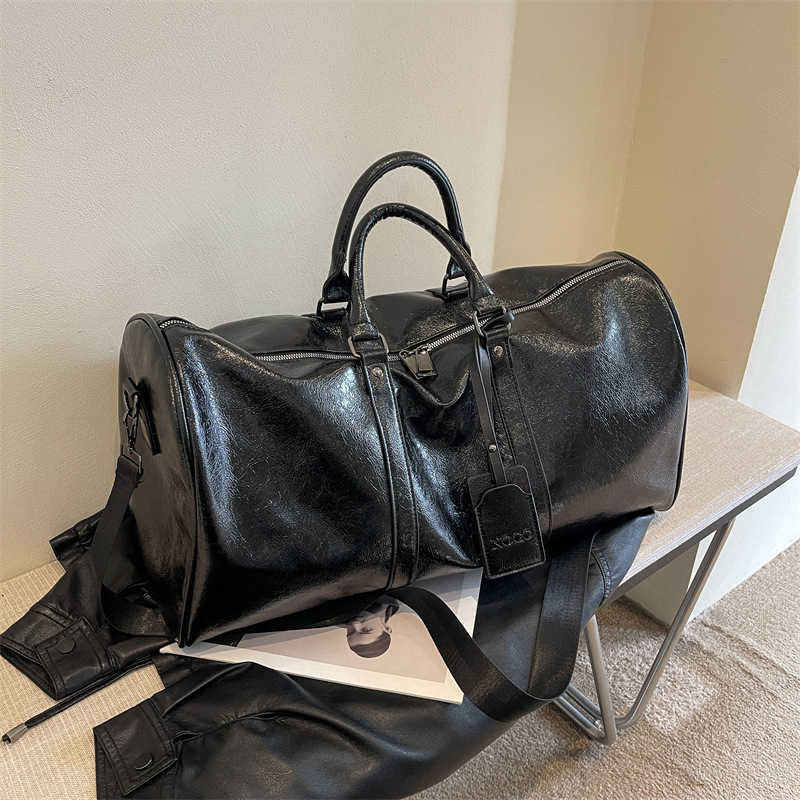 Travel bag men women model hand luggage bag, large capacity sports and fitness bag storage bag 240915