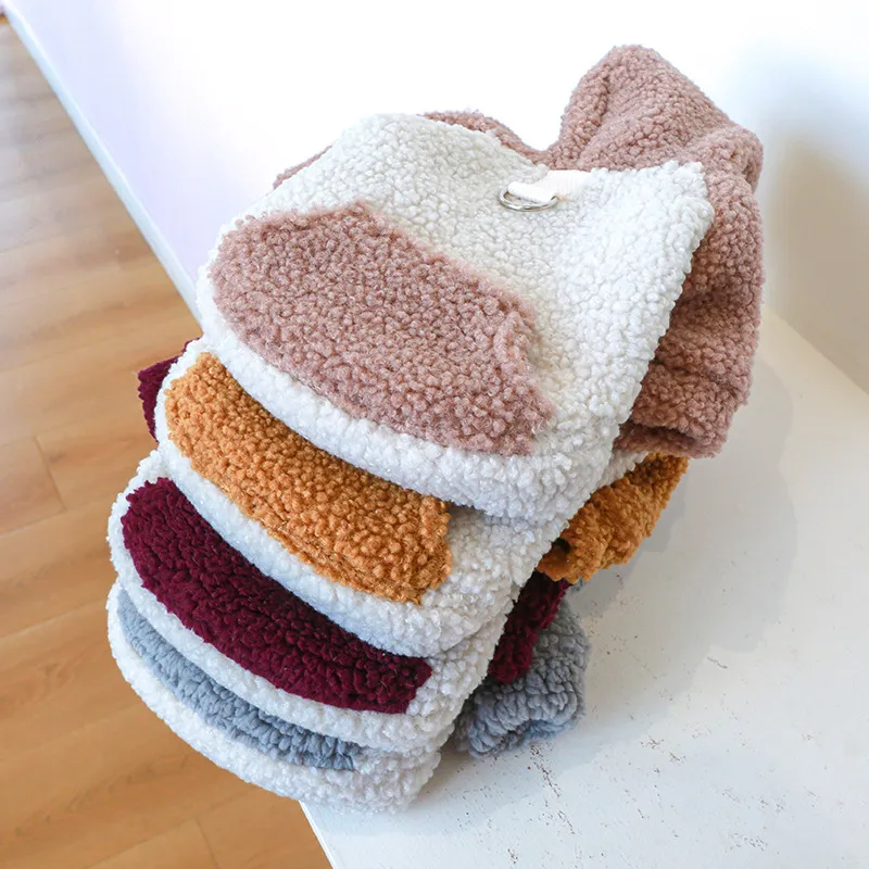 Pet Clothes New Arrivals Warm Fleece Sweatshirts Brushed Sweatshirts Dog Clothes Pet Supplies Pet Accessories Cute Dog Hoodie High quality pure cotton