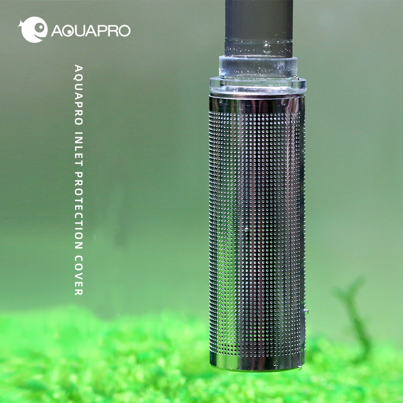 2pcs Inflow Inlet Filter Stainless Steel Mesh Net Guard Fish Tank Aquariums Accessories Intake Prefilter Cover Brine Shrimp