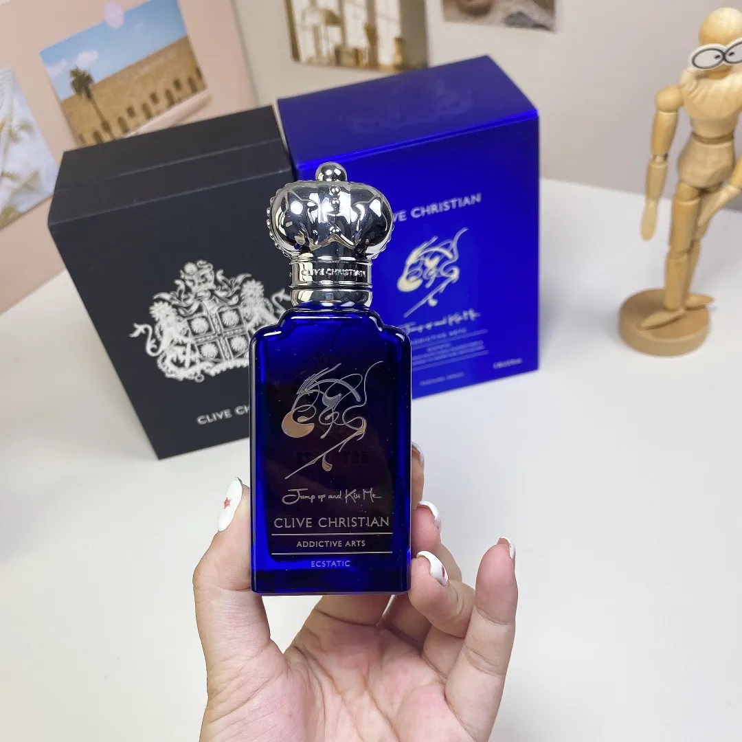 Man Women Fragrance Jump Up And Kiss Me Ecstatic 50ML Blonde Amber Cashmere Musk Perfume Eau De Parfum Long Lasting Smell Cologne Spray EDP Lady