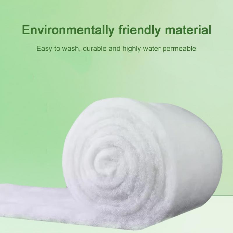 Aquarium Filter Sponge Purification Filter Pad Filter Material Media Cotton Cleaning Pad High Density for Aquarium Tanks Perlon