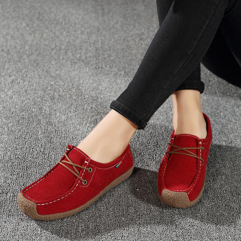 Flats Women Sneakers 2023 Autumn New Comfortable Female Casual New Walking Footwear Fashion Large Size Loafers Shoes ba07
