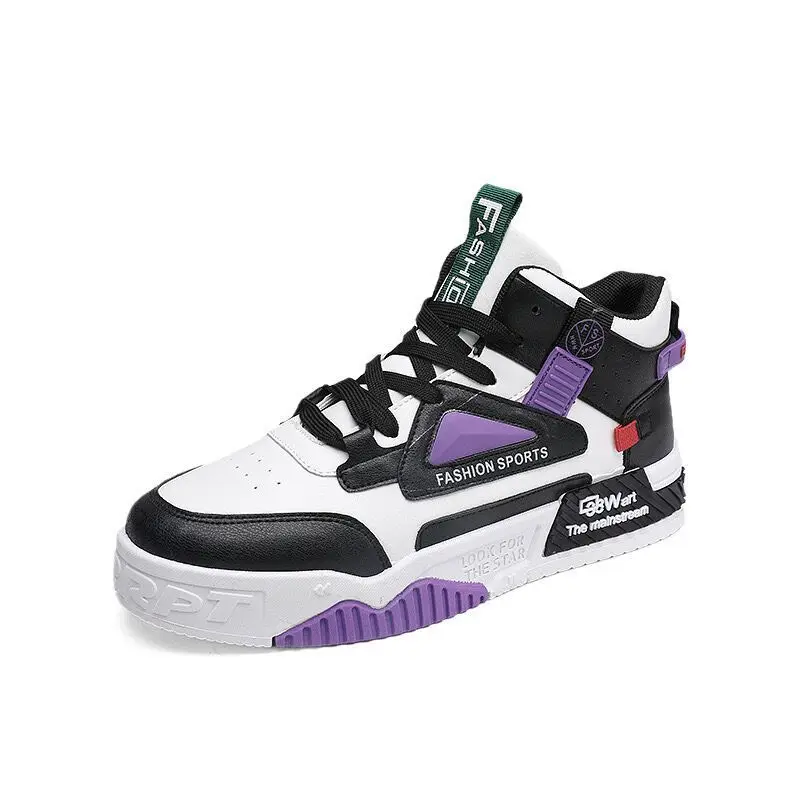 2025 New Fashion Men's Skateboard Shoes Outdoor Hip Hop Skate Shoes Man Street Platform Casual Sneakers Men de hombre