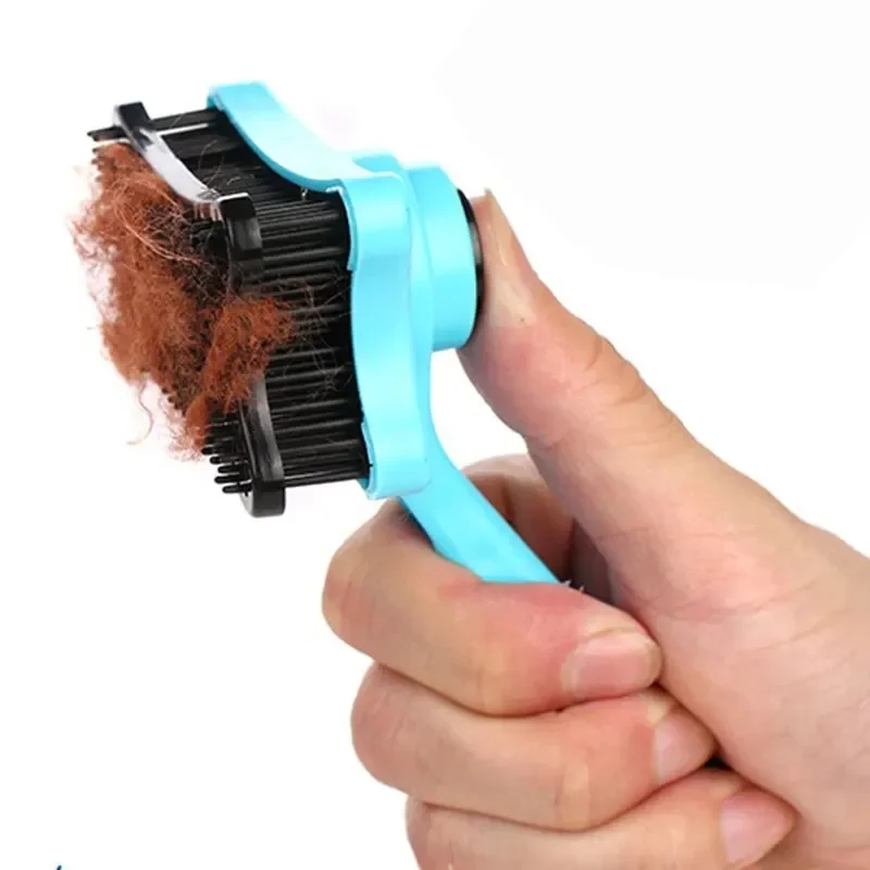 Pet Hair Removal Comb Dog Brush Self Cleaning Remove Hairs Slicker Comb for Cat Wool Brush Hair Remover Pets Cat Accessories