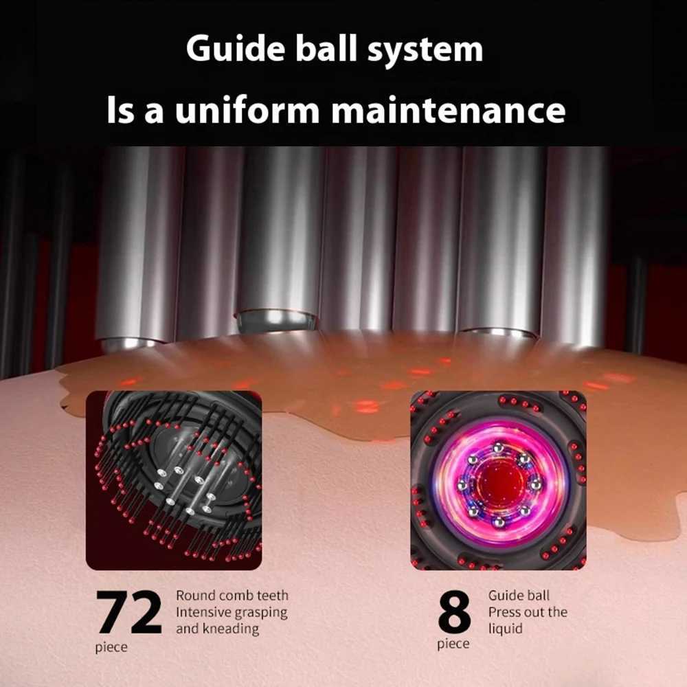 Electric Microcurrent Massage Comb Portable Hair Follicles Comb Scalp Oil Applicator Head Massager Hair Growth Anti Loss Care Y240902