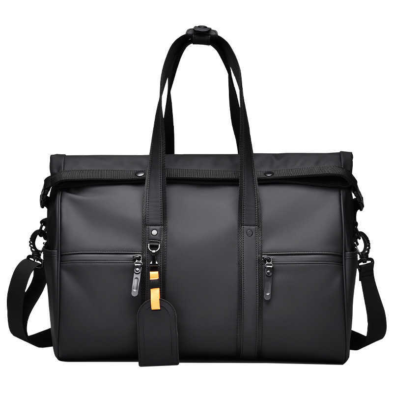 CMM duffle bags Fitness travel bag for men, large capacity dry wet separation waterproof sports bag, simple hand luggage bag, trendy 240915