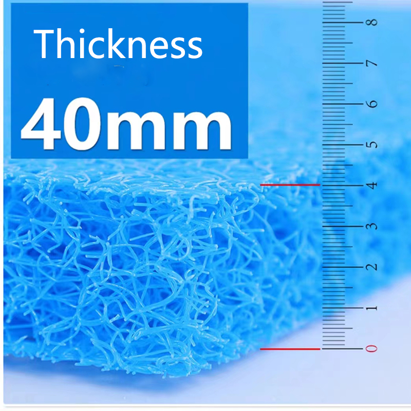 Aquarium Filter Super Thick Biochemical Filter Plastic Mesh Rattan Sponge for Aquarium Fish Tank Bio Cotton Foam Skimmer New 4CM