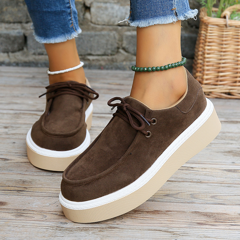 Chunky Casual Platform Canvas for Women 2024 Spring Low Top Flat-Heeled Shoes Woman Plus Size 43 Orange Cheap Sneakers ef47 7283 d595