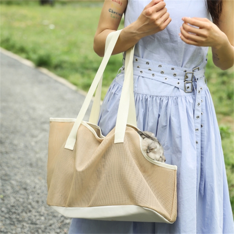 Large Cats Bag Carriers Bag for Cats, Pet Walking Outdoor Travel for Cats Sightseeing Bag Outdoor Travel Designs