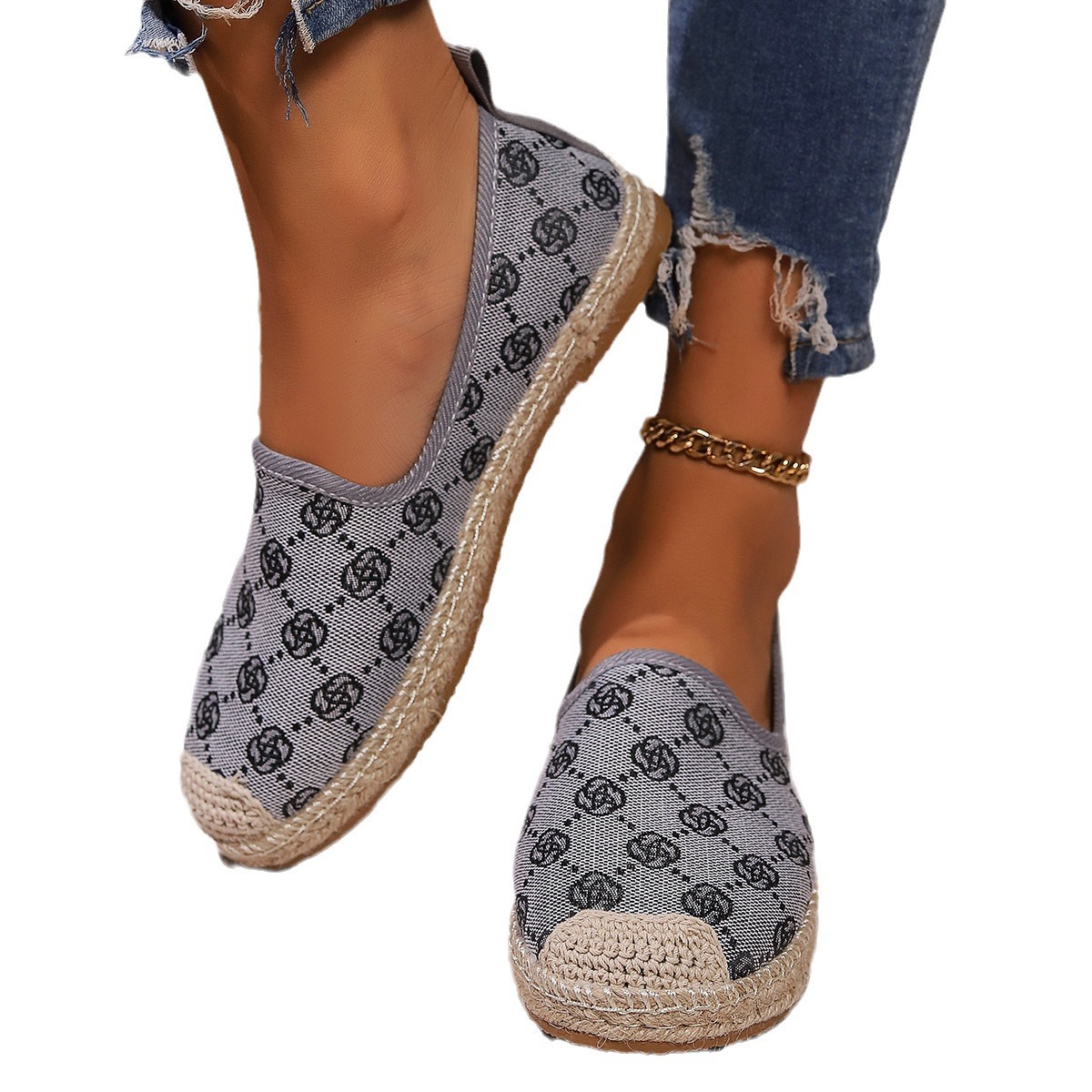 hot New Summer Casual Soft Portable Walking Flat Soles for Breathable Sneakers Women Canvas Shoes
