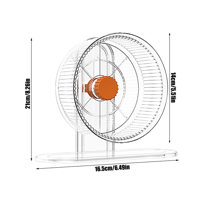 Silent Hamster Wheel Hamster Spinner Chinchilla Wheel Height Adjustable Small Animals Running Wheels Cage Accessories For
