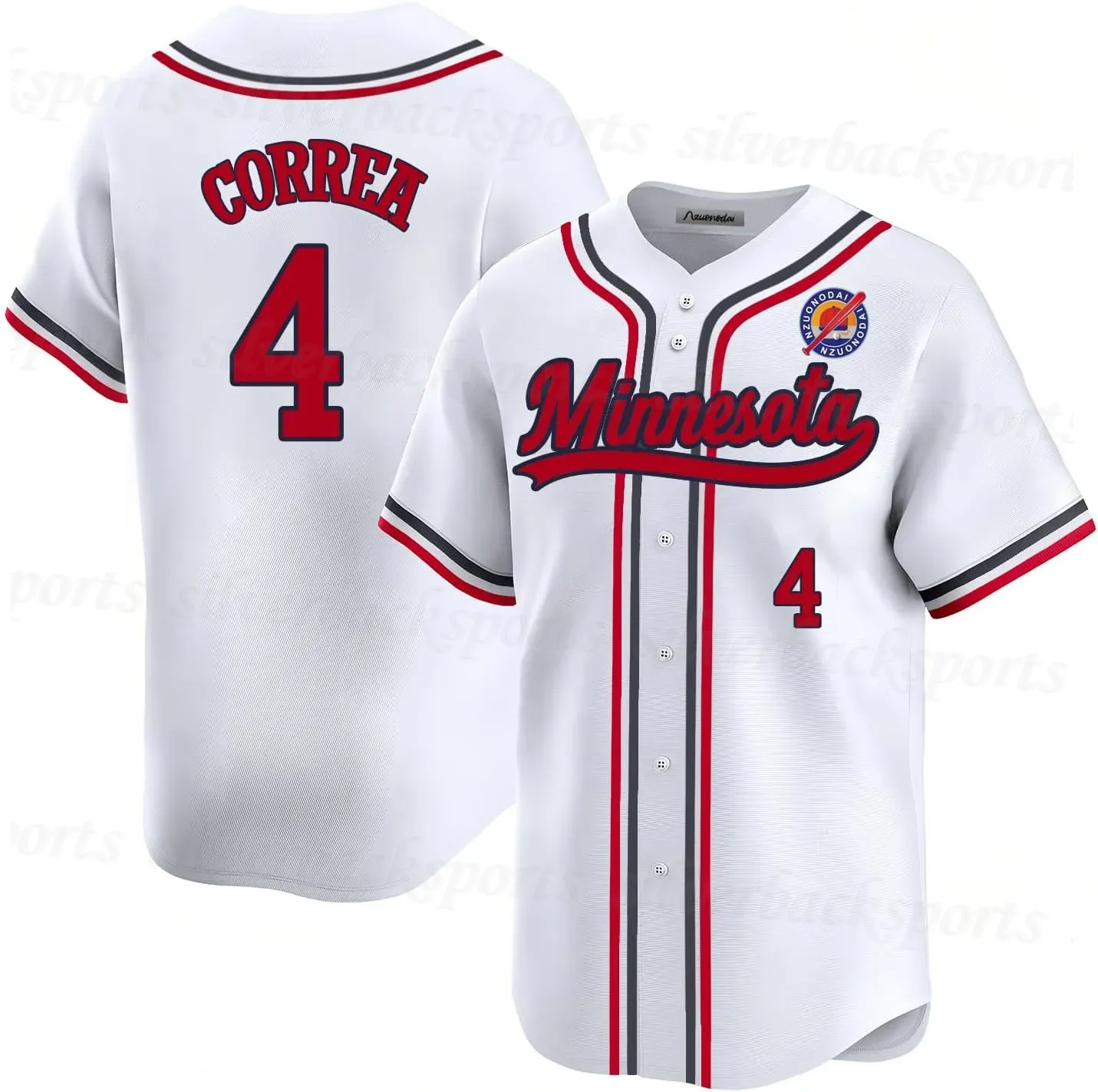 Mens/Youth Minnesota Baseball Stitched Jerseys 22 Miguel 26 Max 4 Carlos 15 Emilio 11 Jorge 27 David For Fans Custom Baseball Jerseys