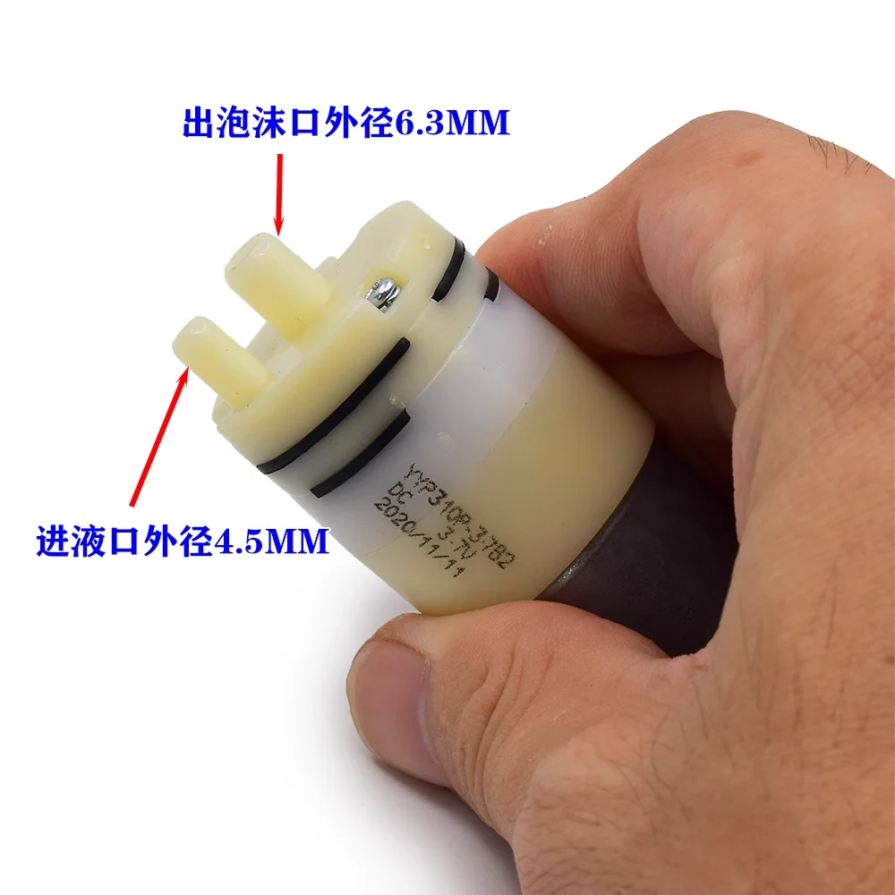 Micro 24mm 310 Motor Pump DC 5V 6V Small Liquid Water Pump Foam Soap Pump For fountain Induction Hand Washing Machine