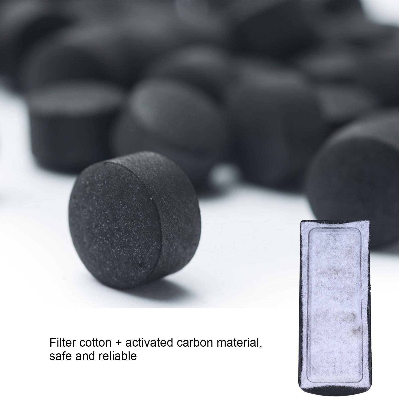 6Pcs Aquarium Filter Cotton Replacement WallMounted Filter Accessory For Fish Tanks