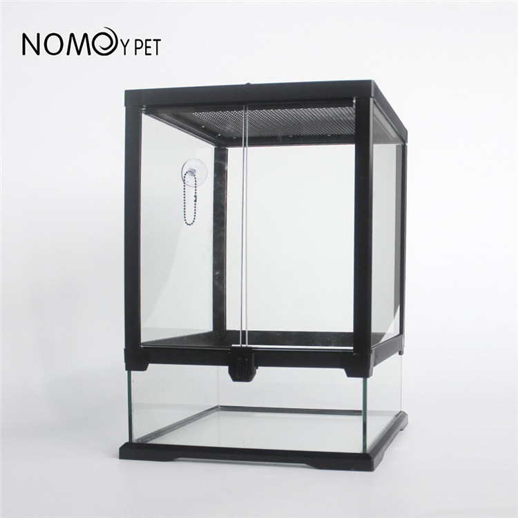 New Design Detachable Premium Quality Glass Reptile Cage Lizard Terrarium