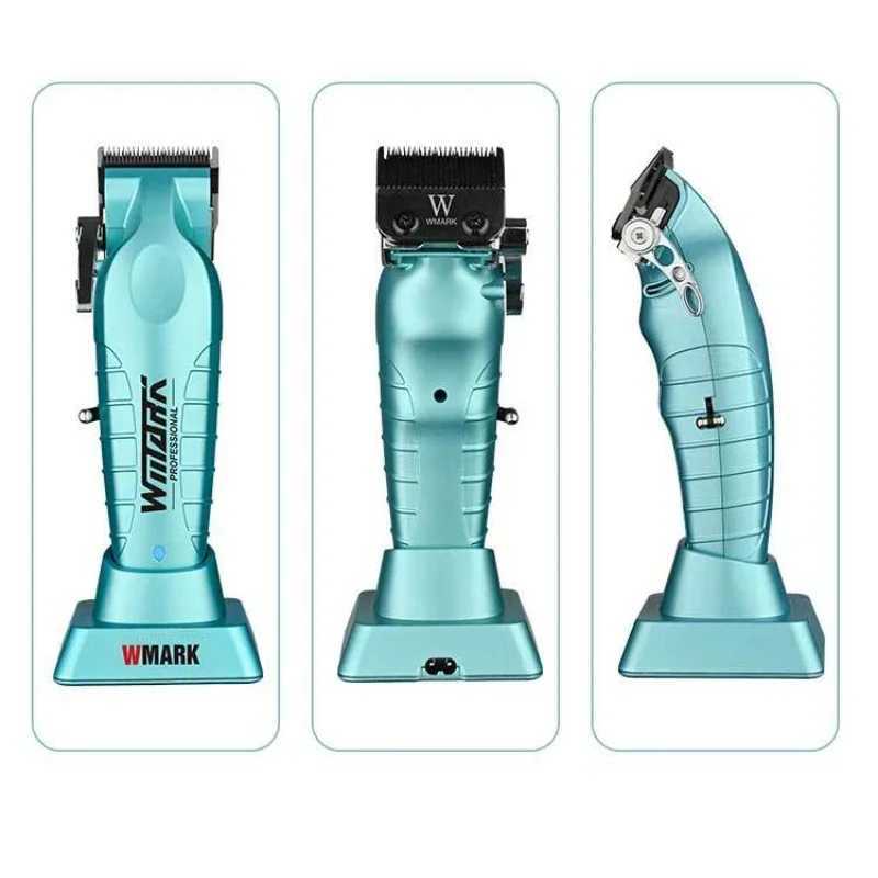 2024 new WMARK NG-133 NG-317 hair clipper 8300 RPM with charging dock mens low-noise hair clipper W240824