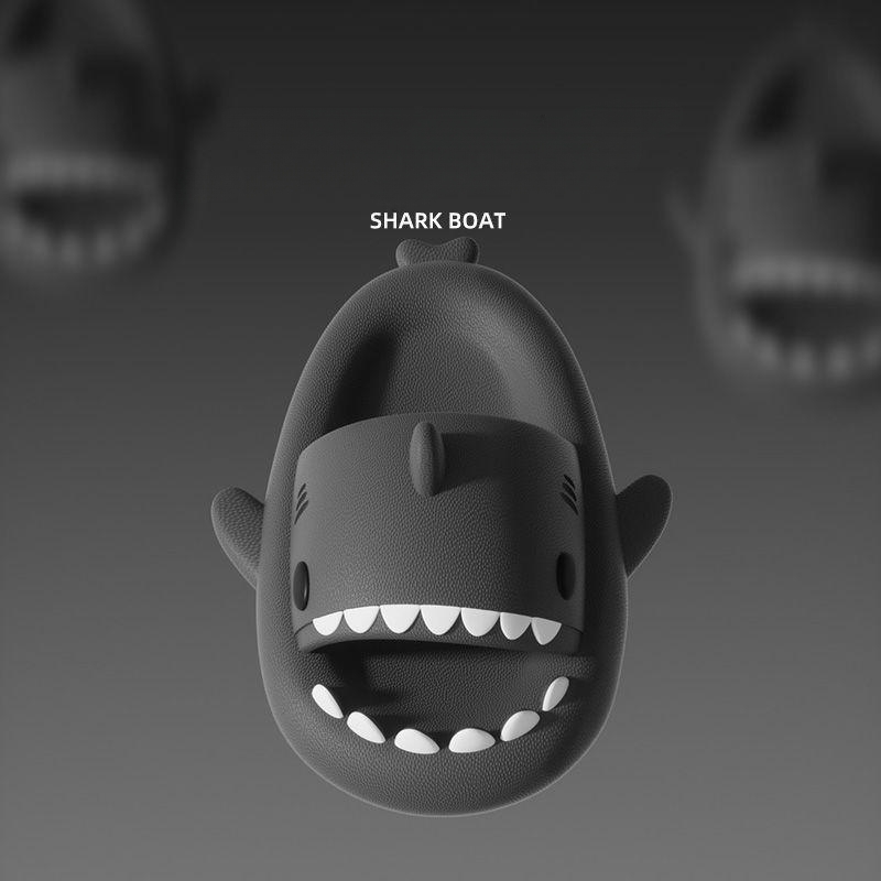 Men Slides Shoes Shark Slippers Indoor House Shoes Man Anti-Skid Slides Shark Flip Flops Couples Outdoor Sandals Funny Slippers