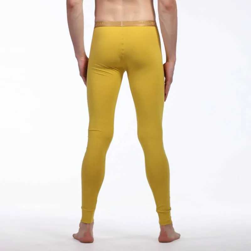 Thermal Underwear Winter Warm Pants Men Long Johns Cotton Thermo Leggings Spandex Tights And Leggings Clothes For MenXJ240903