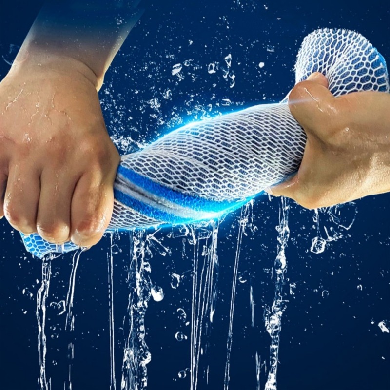 Upgraded 8-Layer No Glue Filter Pads Fish Tank Skimmer koi 8D Aquarium Filter Sponge Media Pond Filter Cotton Accessories