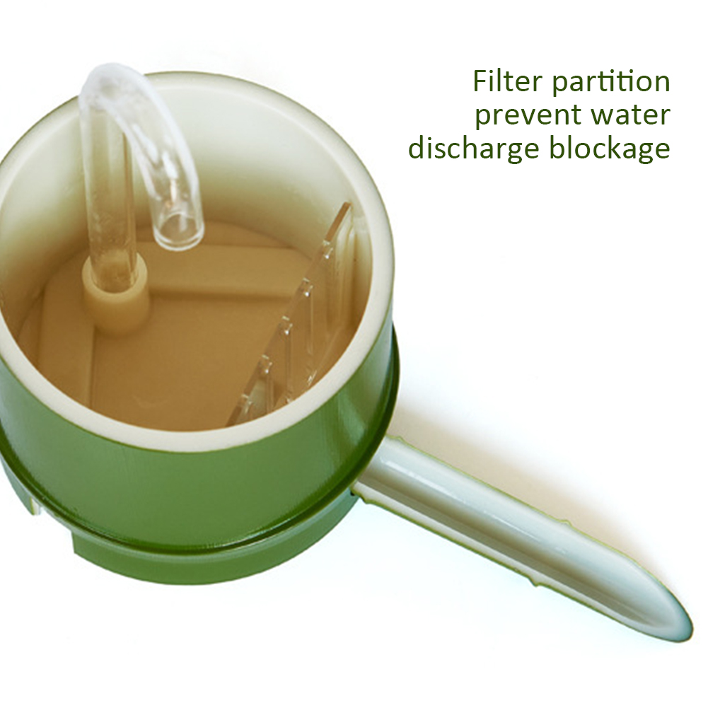 Aquarium Hang On External Filter With USB Water Pump Wall Mounted Mini Fish Tank Filter, Plastic Water Flow Device Purification