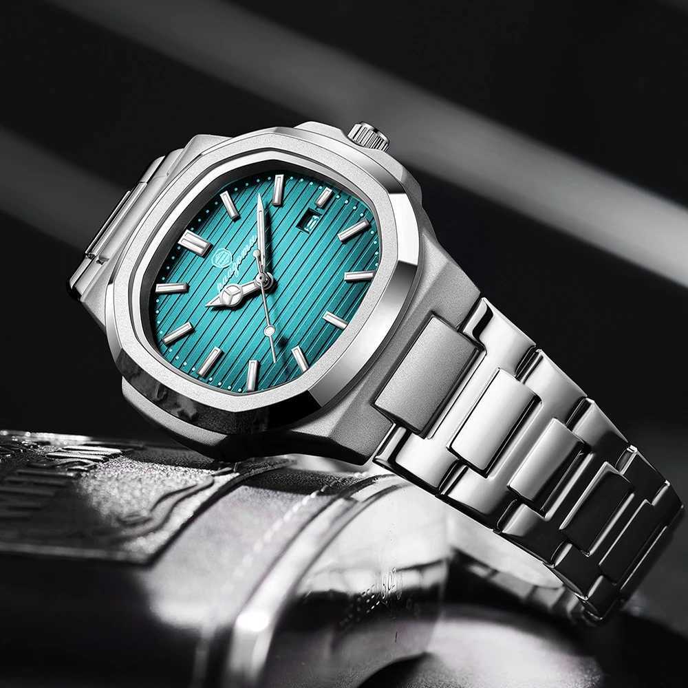 2024 new mens quartz waterproof mens watch Busin mens top luxury mens timing reloj hombre W250104