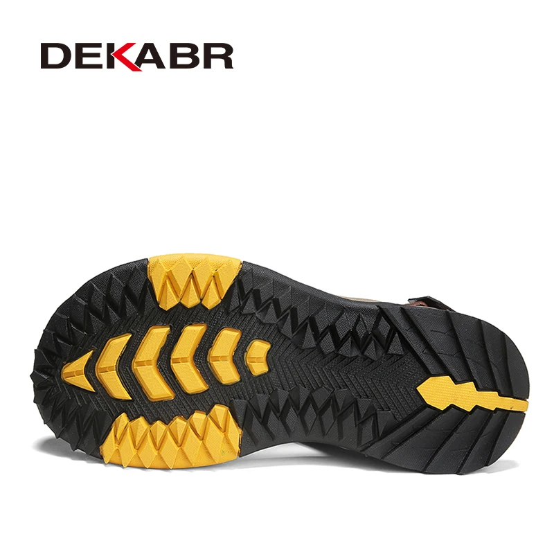 DEKABR Casual Men Summer New Large Size Soft New Men's Outdoor Lightweight Beach Sandals Fashion Mens Shoes b943