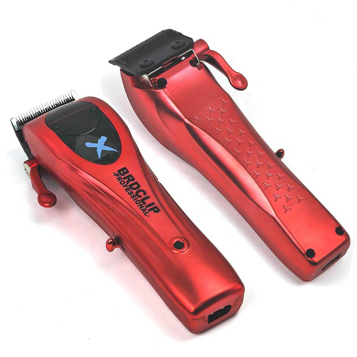 BRDCLIP X1C 9000RPM Magnetic Motor Hair Clipper Professional Hair Clipper with Charging Base Mens Salon Trimmer W240824