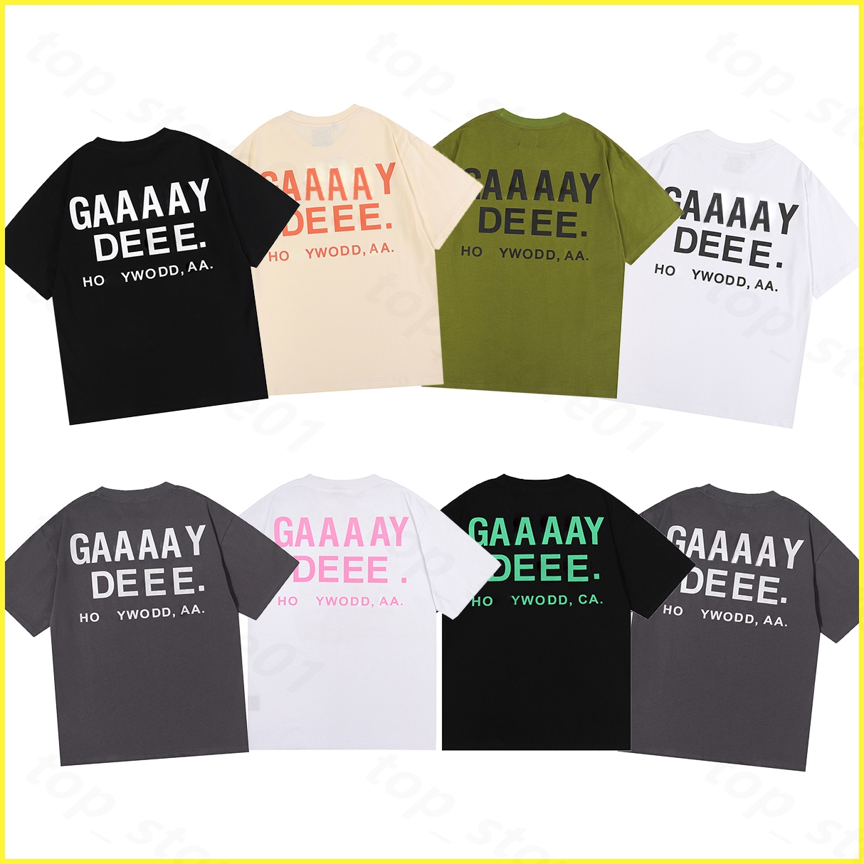 5A Graffiti Tees Mens Graphic T Shirts Designer T-shirts Fashion printing Cotton Tops 2025 galleryly dept Shirts Luxurys Street Tie Dyeing Shorts Sleeve Clothes