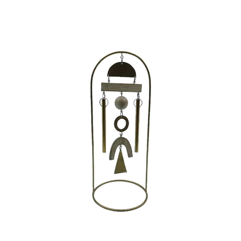 Elegant Gold-Plated Wind Chimes for Home Decoration