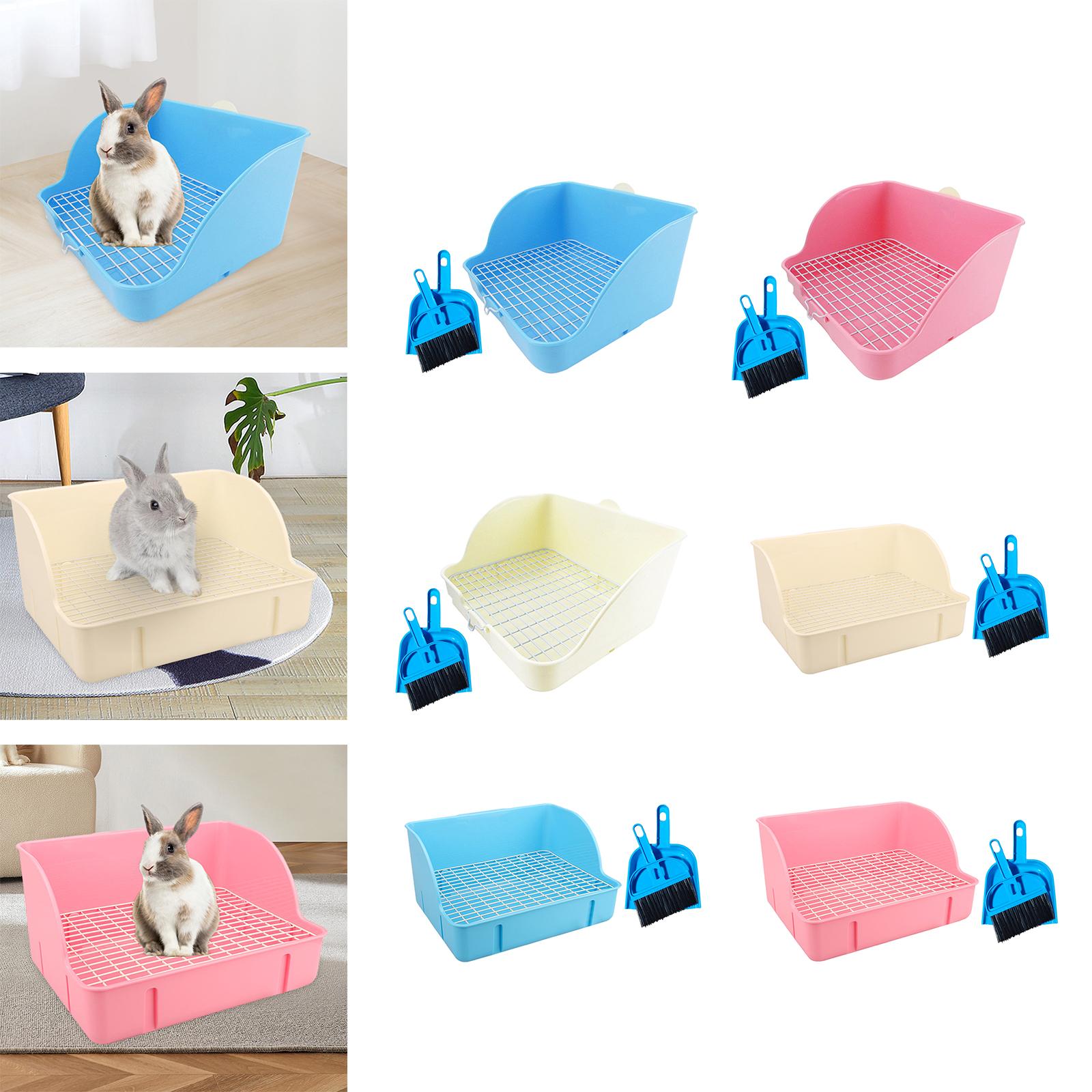 Cage Toilet Bedding Box Litter Bedding Box Potty Trainer Corner Bedding for