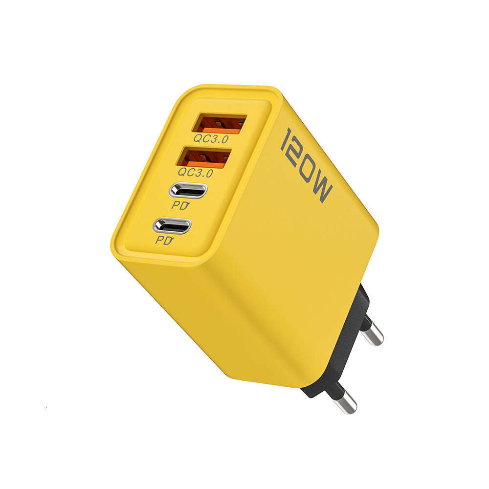 4 Ports PD Charger Quick Charge 3.0 Type C USB Phone Chargers Fast Charging Adapter For iPhone 15 14 Samsung Xiaomi Huawei