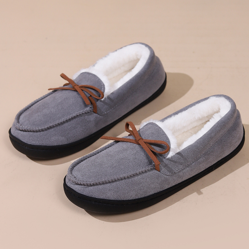 Warm Casual Flats New Winter Slip on Indoor Home Soft Flat Bottom Women Outdoor Cotton Padded Shoes c497 Cott 182b