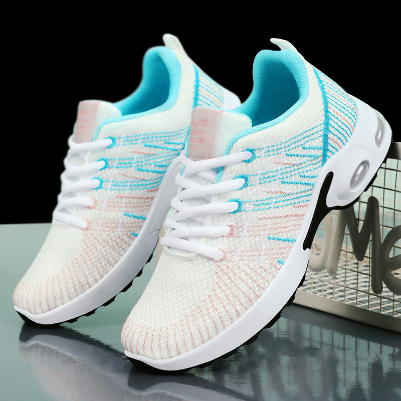 Single Casual Women Mesh Breathable Running New Shoes Men Outdoor Thick Sole Sports Walking Sneakers 19f1 b469