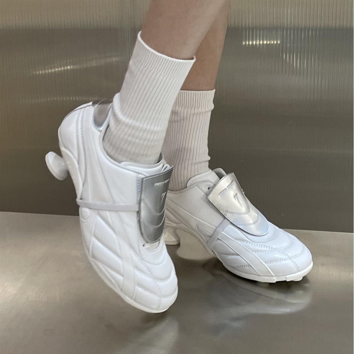Butterfly e700d Toe Round Knot Mary Janes Cross Strap High Heel 2024 New Shallow Hollow Ballet Fashion Women Hook & Loop Shoes 48a8 493c