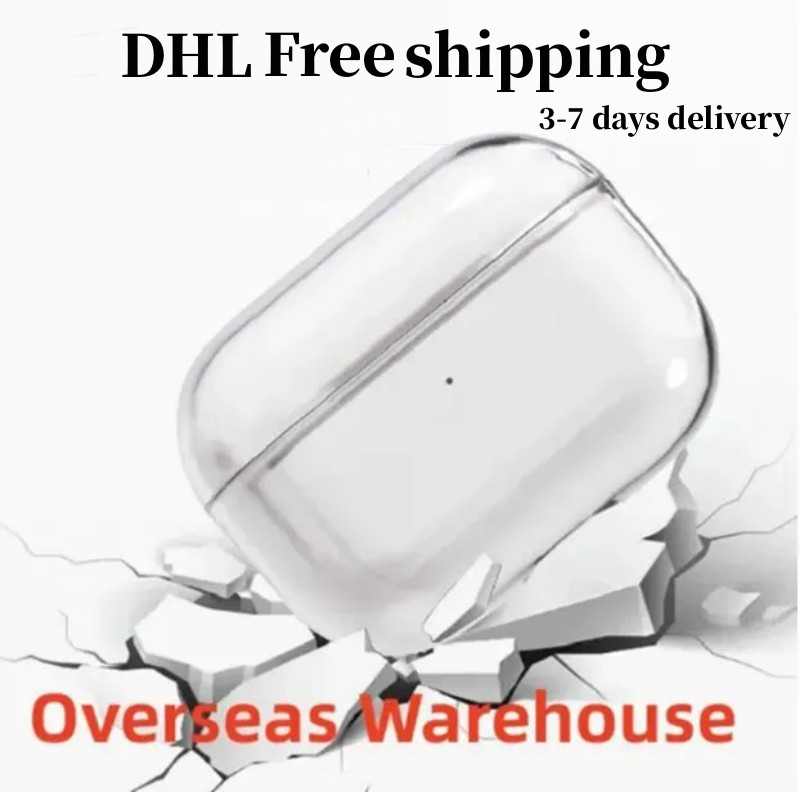 For USB C Airpods pro 2 2nd generation airpod 3 Headphone Accessories Solid TPU Protective Earphone Cover Wireless Charging Shockproof Case DHL free shipping