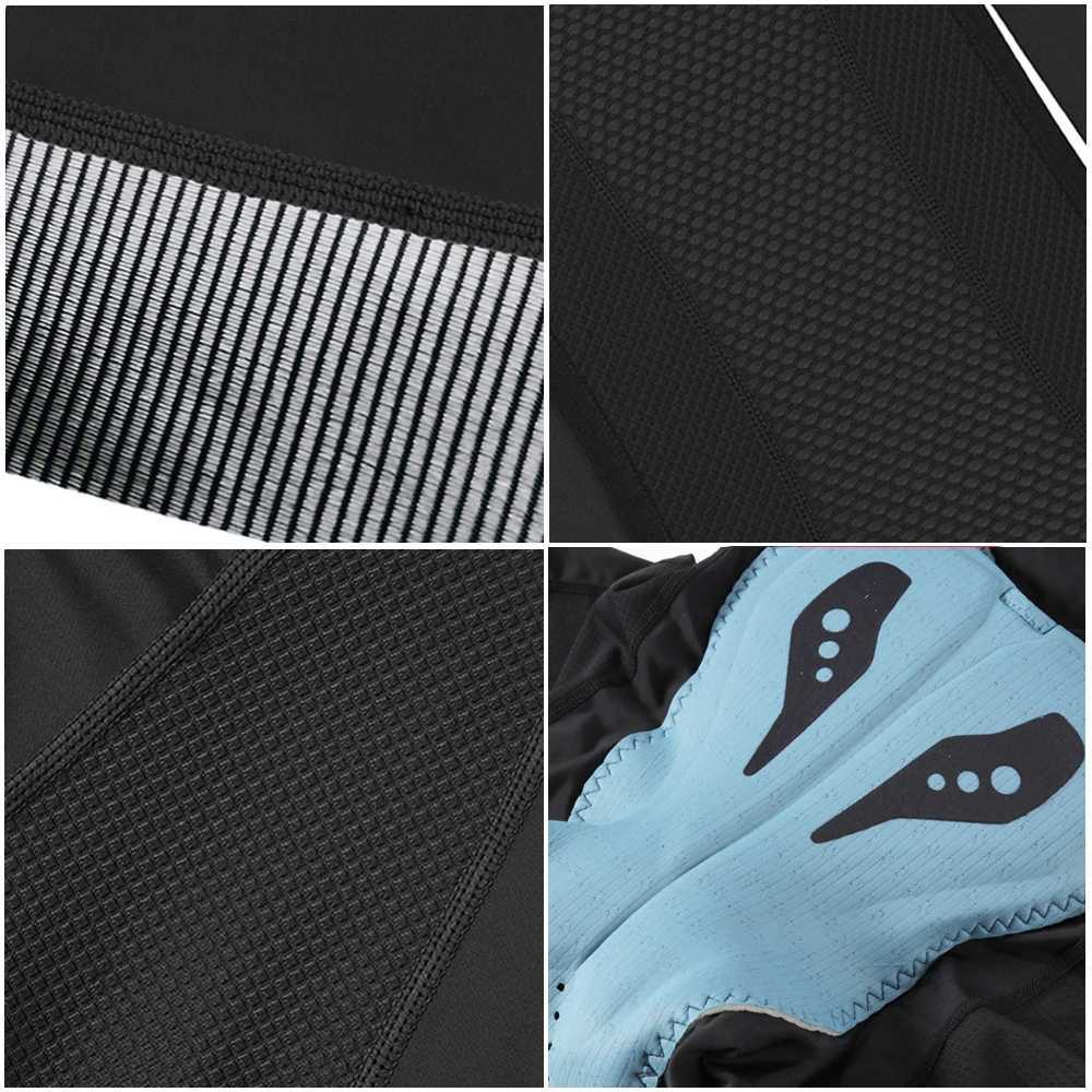 RION Cycling Shorts Men Cycling Masculina Bib Shorts Elastic Interface Cushion Long Distance MTB Padded Shorts Tights Slim FitW250121