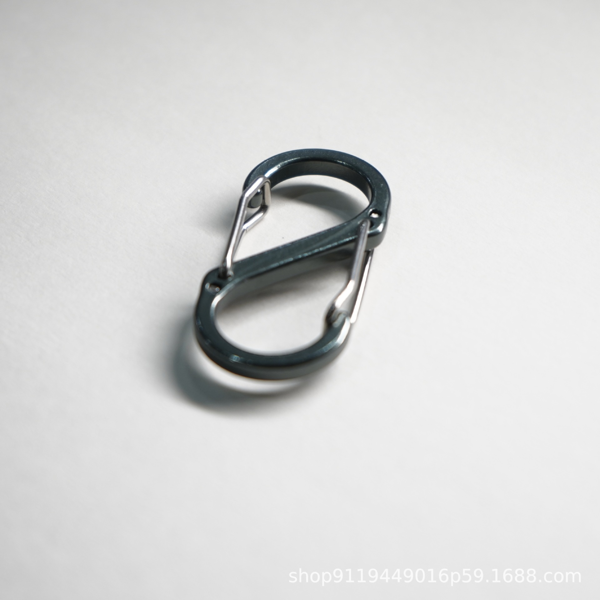 Heavy-Duty S-Type Climber's Link for Hiking & Camping - Includes 6mm Steel Cable