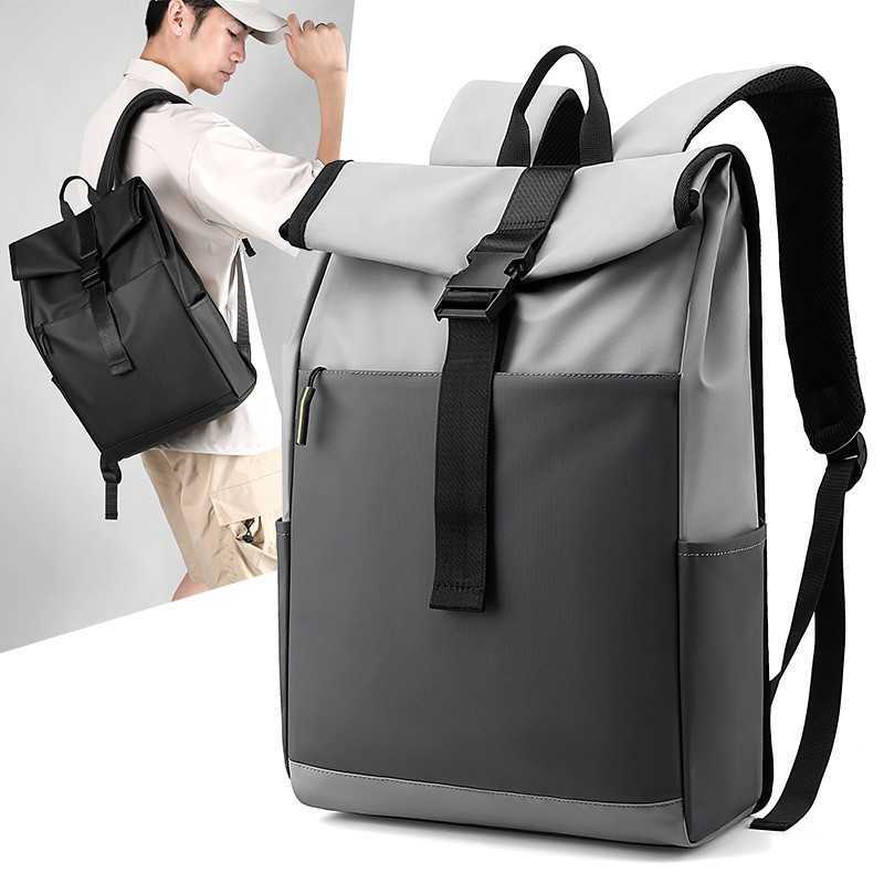 Business commuting large capacity 15.6-inch leisure backpack computer bag, outdoor leisure sports waterproof backpack 240915
