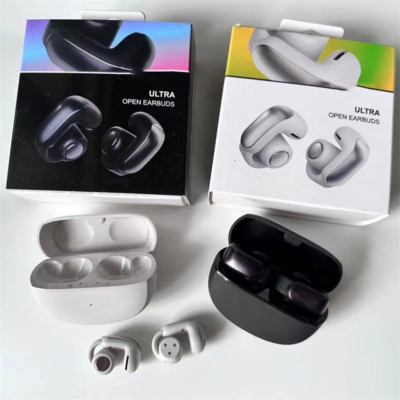 BS Ultra Open Earbuds wireless Headphones Bluetooth noise reduction HD Mic Call Earphones TWS sports waterproof Ear Clip in-ear touch game Headsets For Phone