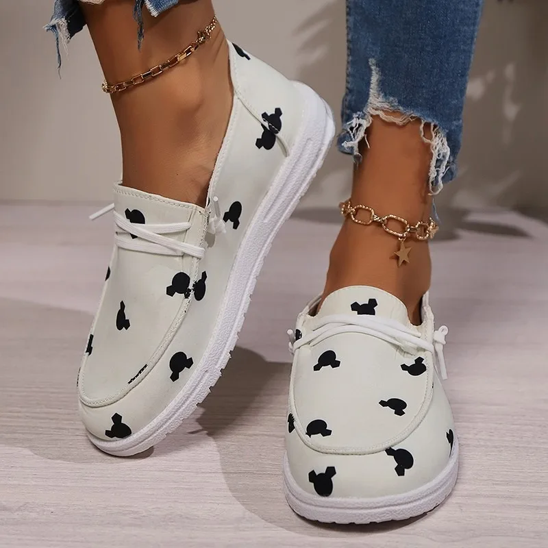 Spring and Autumn 2024 New Fashion Women's Vulcanized Sports Shoes Women's Casual Flat Shoes Women's Fashion Shoes