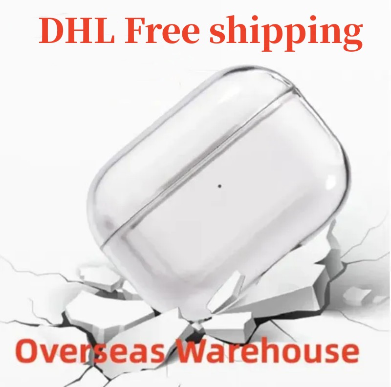 2025 New For USB C pro 3rd Headphone Accessories Solid TPU Protective Earphone Cover Wireless Charging Shockproof Case DHL free shipping