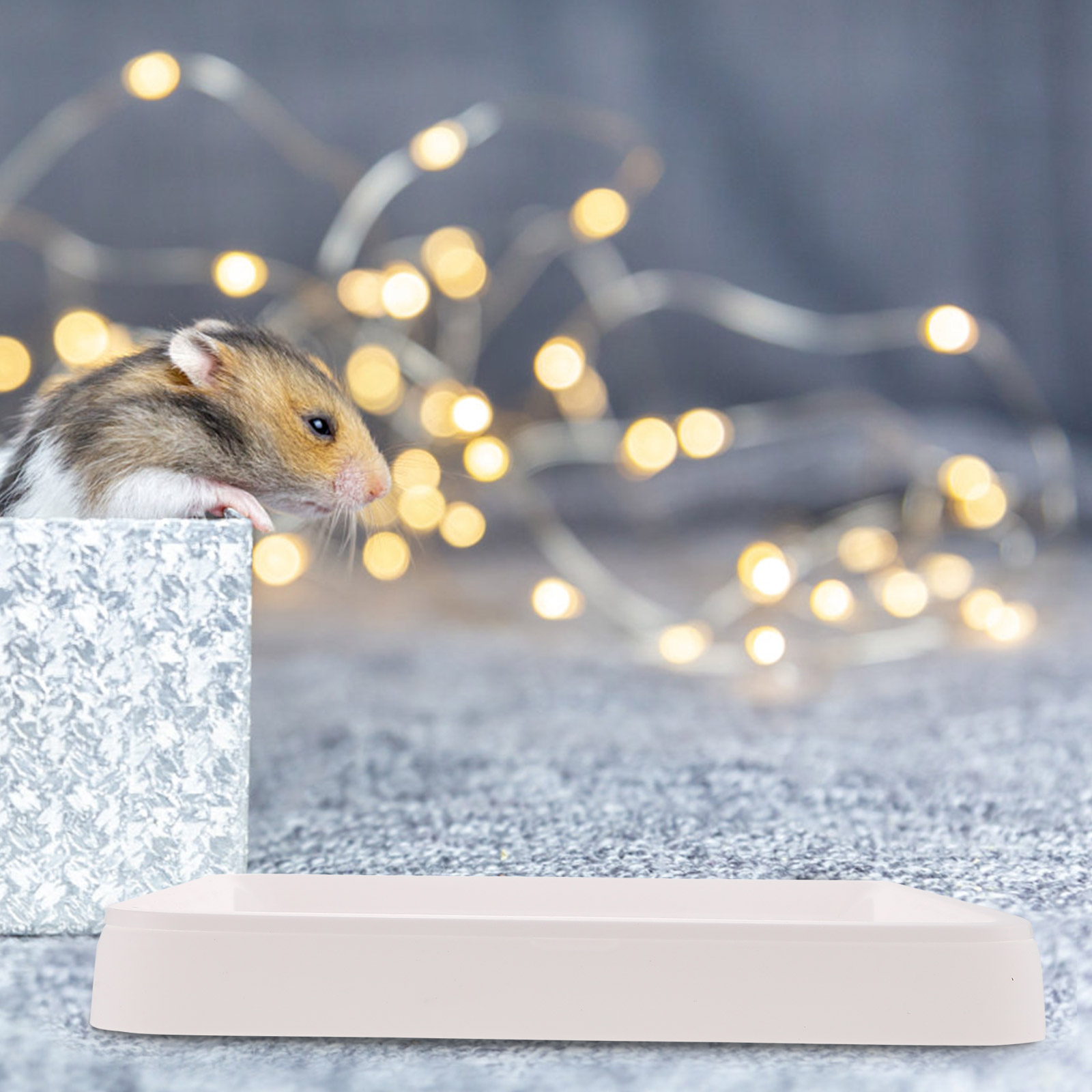 Guinea Pig Litter Tray Pan Bunny Bedding Corner Litter Box Grate Restroom Toilet Corner Potty Poop Trainer Hamster Litter Boxes