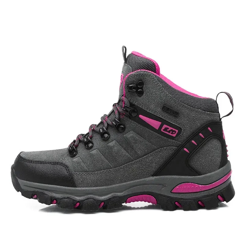 Men's Boots Hiking Boots Work Shoes Anti Puncture Safety Shoes 2024 Women's Non Slip Sneakers women's lace-up ankle