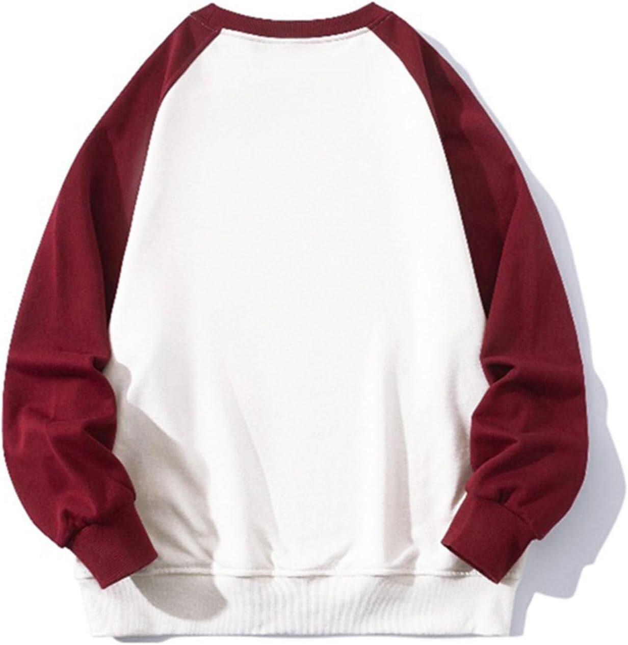 Long Sleeve Shirts For Men Sweatshirt Oversized Sweatshirt Soft Color Block Baseball Tees Shirt Cre T Shirt Tee Streetwear Casual Tops Clothes Free sh