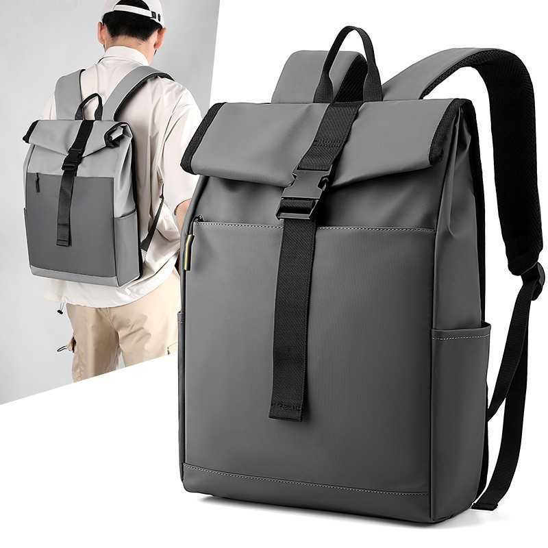 Business commuting large capacity 15.6-inch leisure backpack computer bag, outdoor leisure sports waterproof backpack 240915